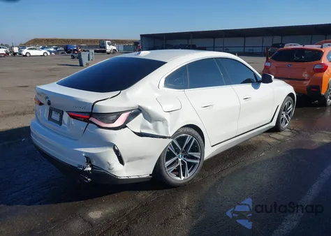 2022 BMW 430I Gran Coupe z USA, uszkodzony, nr VIN WBA63AV02NFM01762